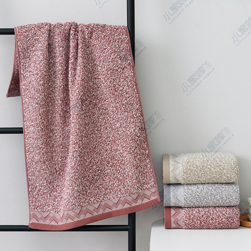 New Jacquard Cotton Towel Anyway 32 Thread Towel Small Bee Towel Item No. : 718 Item Picture
