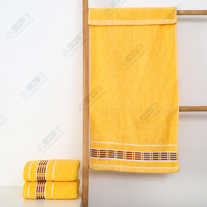 Factory Direct Sales Of New Cotton Towel Hair Labor Protection Towel Small Bee Towel No. : 319 details Picture