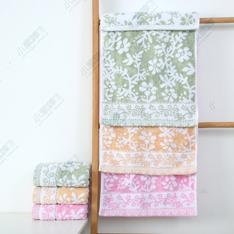 Classic Gift Towel Bamboo Fiber Cotton Towel Jacquard Towel Cargo Small Bee Towel Number: 503