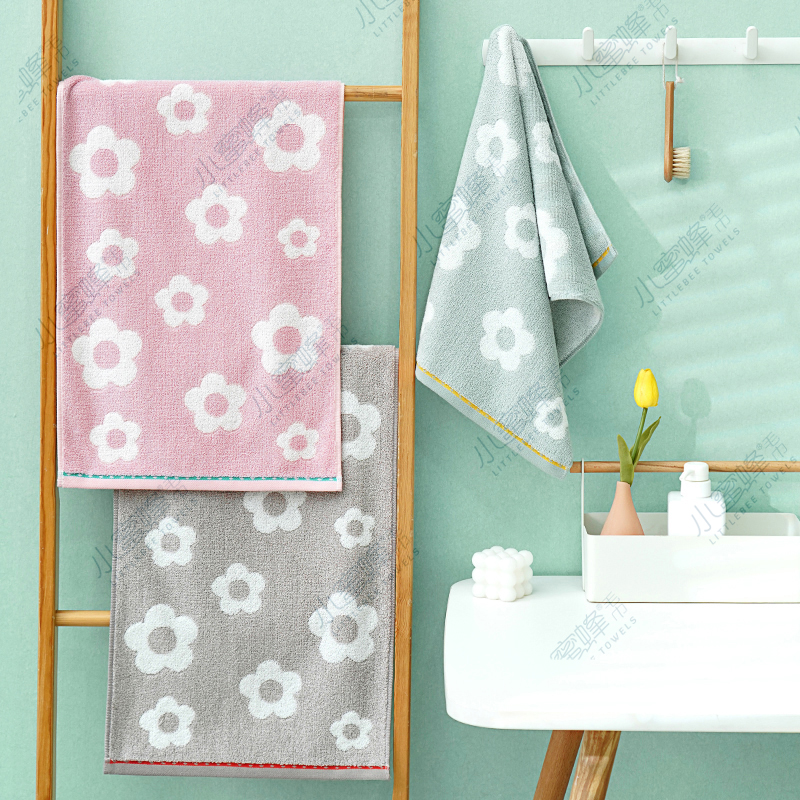 One-piece consignment of Class A infant and toddler grade all-cotton towel with color weaving process AB yarn. Item number: 906 details Picture