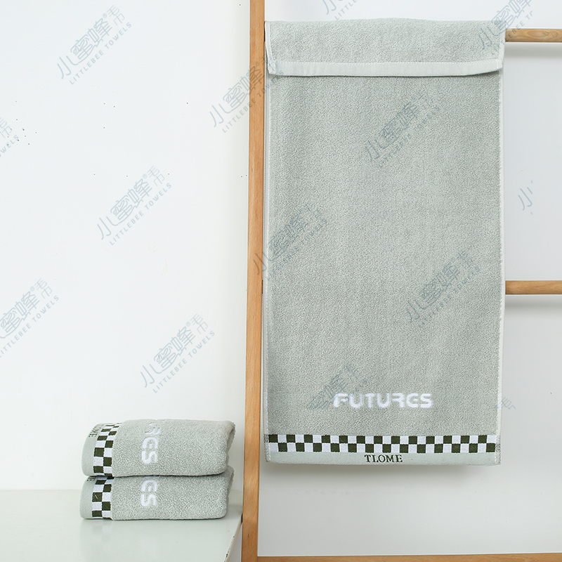 Plain Cut Jacquard Adult Face Towel Hair Labor Protection Towel Small Bee Towel No. : 403 Specification drawing