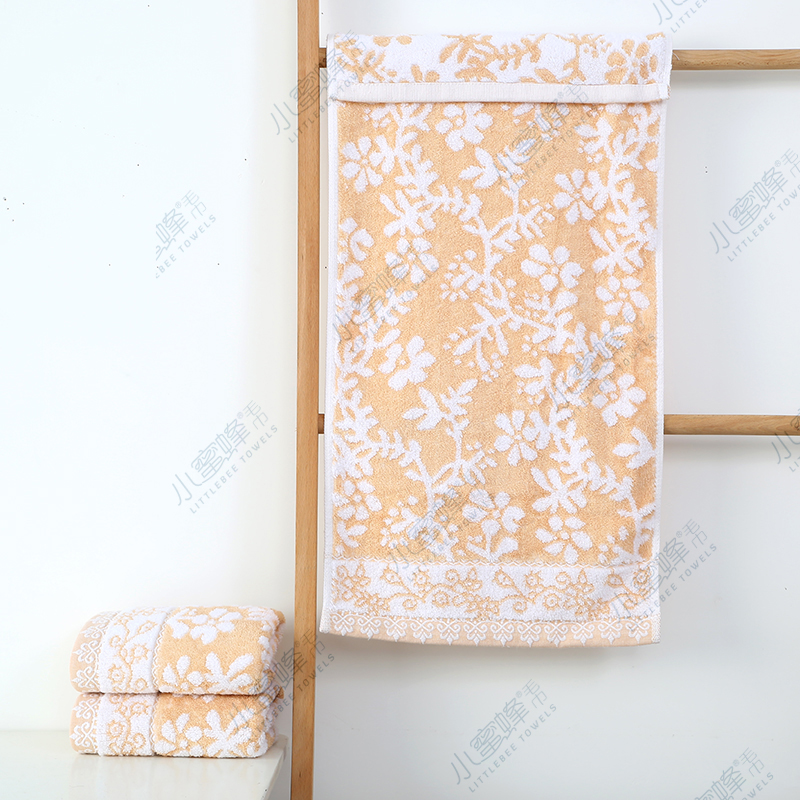 Classic Gift Towel Bamboo Fiber Cotton Towel Jacquard Towel Cargo Small Bee Towel Number: 503 details Picture