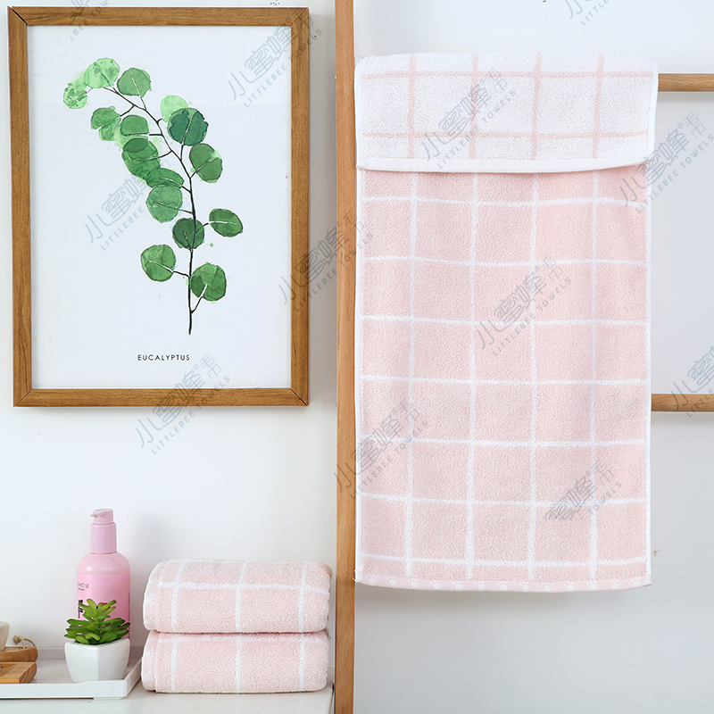 Small Bee Towel Positive And Negative 32 Pairs Of Towels Face Washing Couple Towel Number: 716 Specification drawing