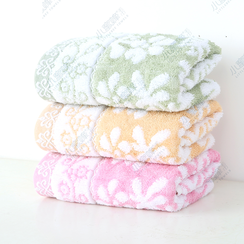 Classic Gift Towel Bamboo Fiber Cotton Towel Jacquard Towel Cargo Small Bee Towel Number: 503 Item Picture