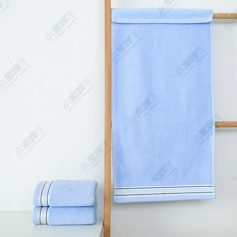 Plain Cut Adult Face Towel Hair Labor Protection Towel Small Bee Towel No. : 406 Item Picture