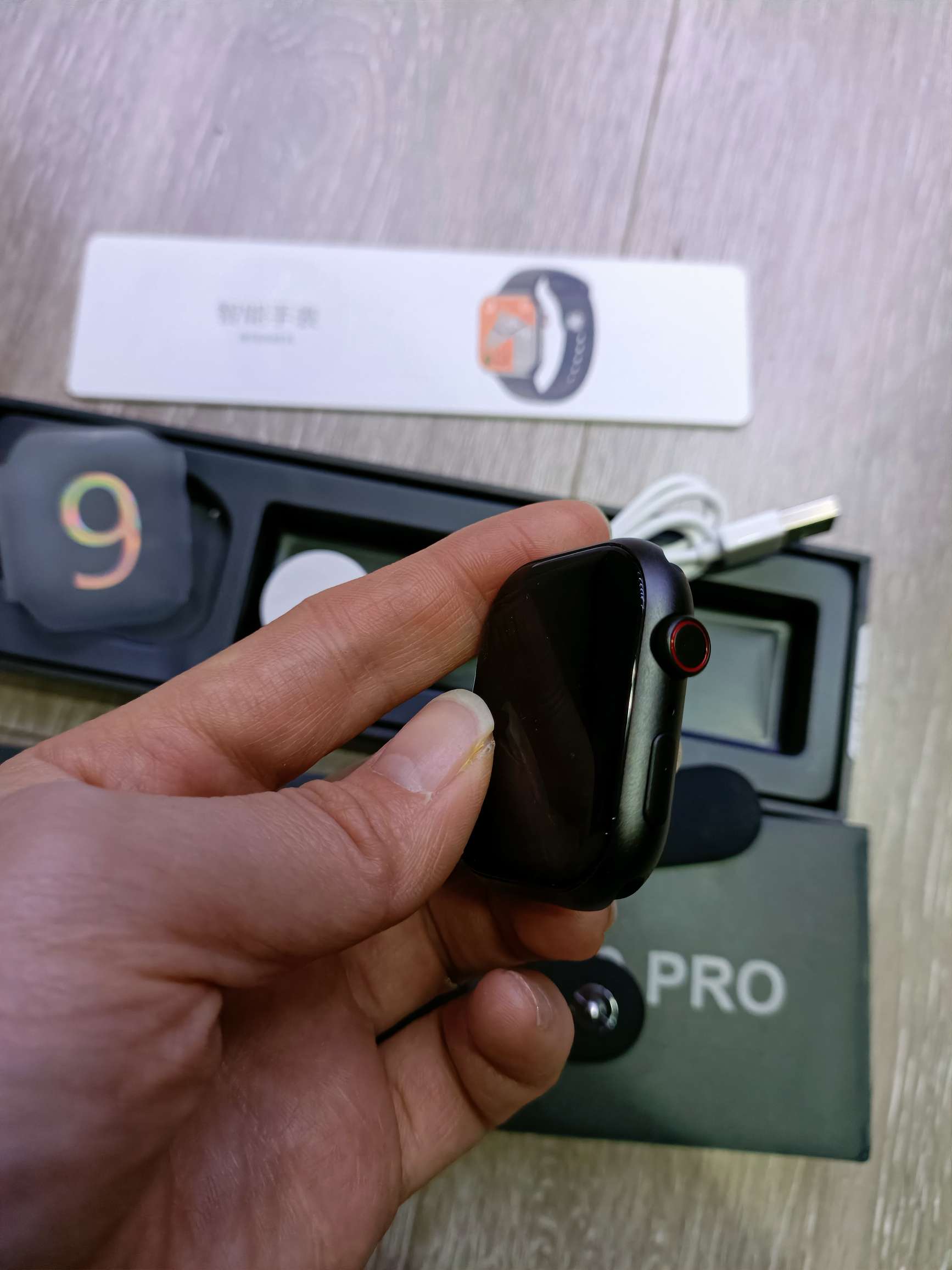 V9PRO手表 智能手表时尚简约信息提醒蓝牙通话 检测睡眠NFC带支付详情图6
