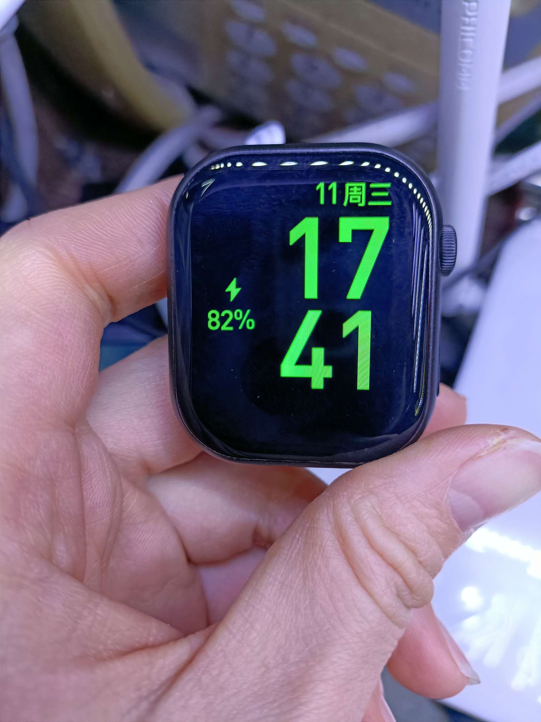 V9PRO手表 智能手表时尚简约信息提醒蓝牙通话 检测睡眠NFC带支付详情图10