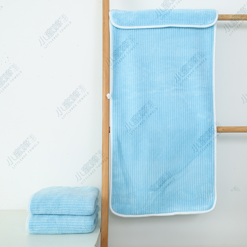 A Dry Hair Towel Coral Velvet Wrapped Bath Towel Plain Color Super Absorbent No. : 320 Item Picture