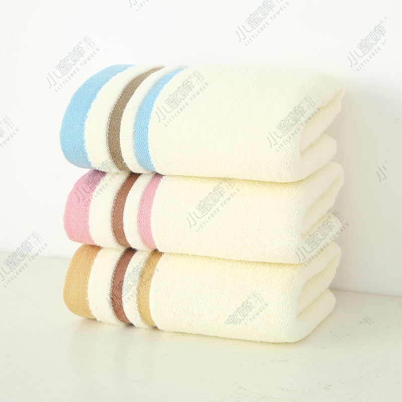 Gift towel, pure cotton towel, jacquard towel, Little Bee towel. Item number: 512 Item Picture