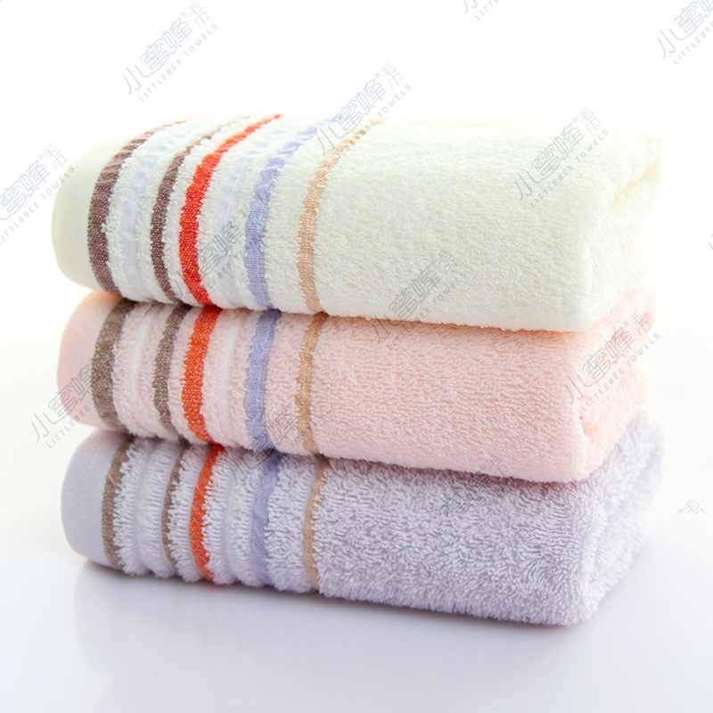New Jacquard Cotton Towel Adult Face Towel Small Bee Towel Item No. : 501 Item Picture