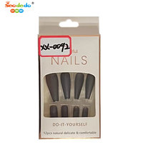 Xindu Culture Group glory produced XDXX-0092 cross-border fashion elegant adult nail art Adult fake nails full nail art short nail wear nail wholesale adult jewelry nail art