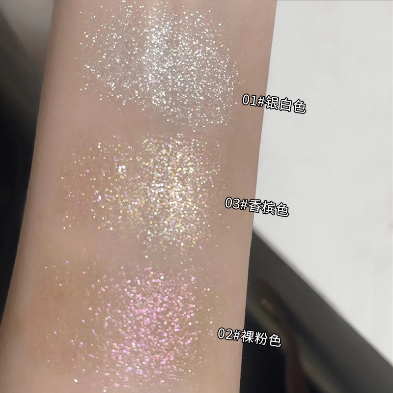 Gege Bear Liquid Highlighter Sleeping Silkworm Polarizing Diamond Shine Brightening Liquid Fine Shine Sleeping Silkworm Highlighter Application Scenario