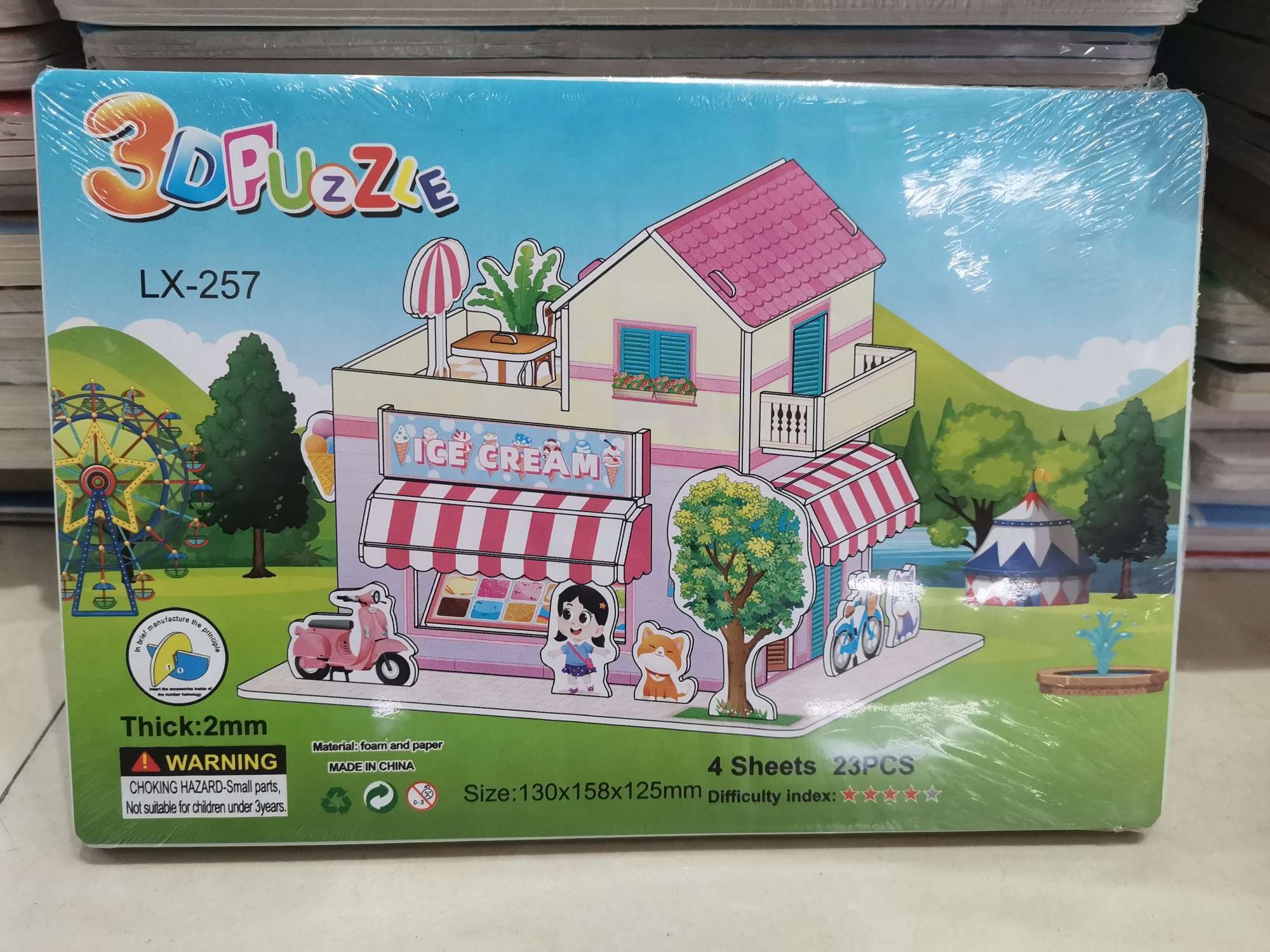 Nuevo producto disponible! Rompecabezas tridimensionales de dibujos animados para niños, juguetes educativos de ciencia, descuentos al por mayor, ¡Hacen que el crecimiento de los niños sea más divertido! detail image 7