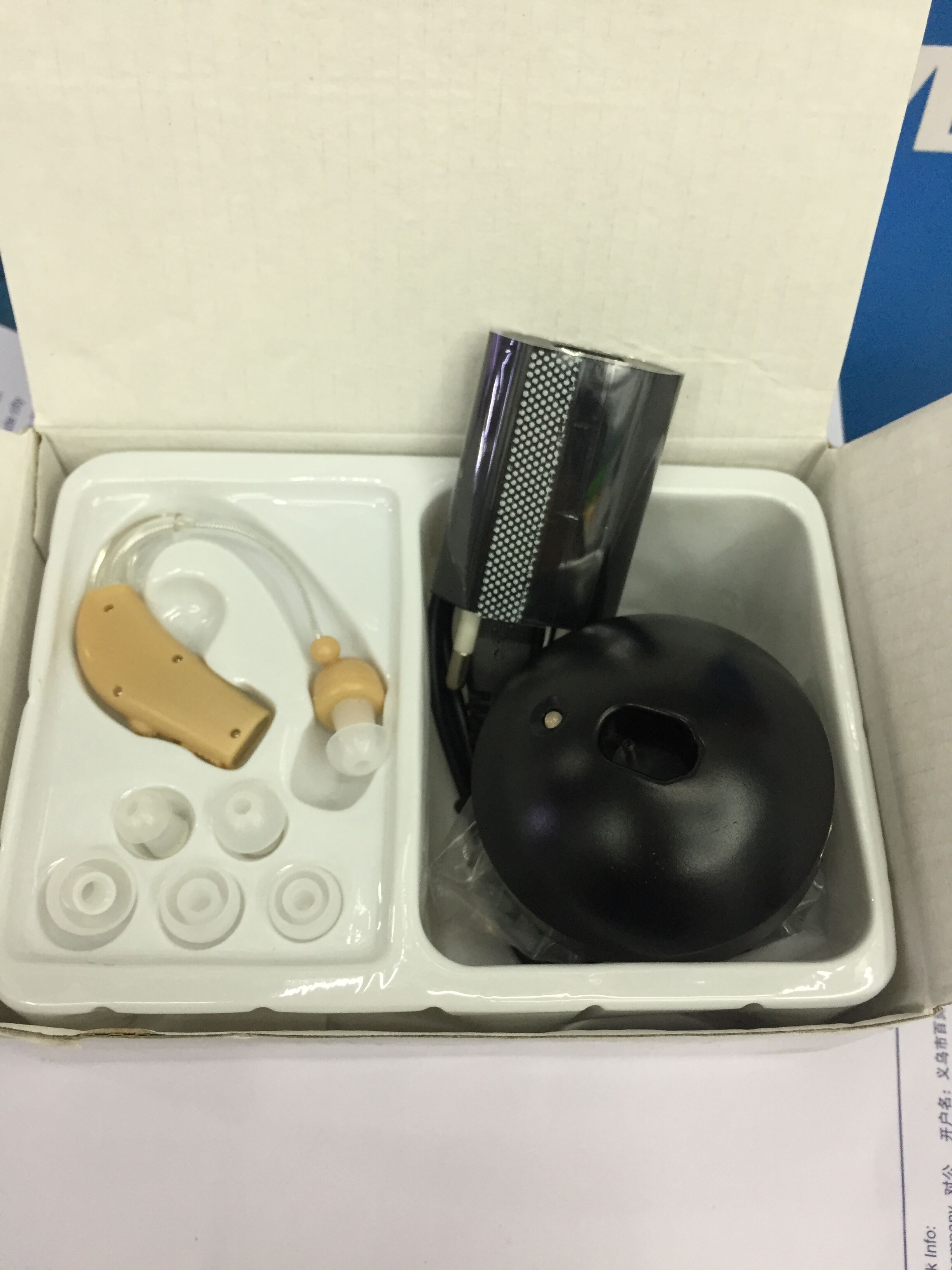 专供出口 助听器老人无线隐形USB充电数字通道
