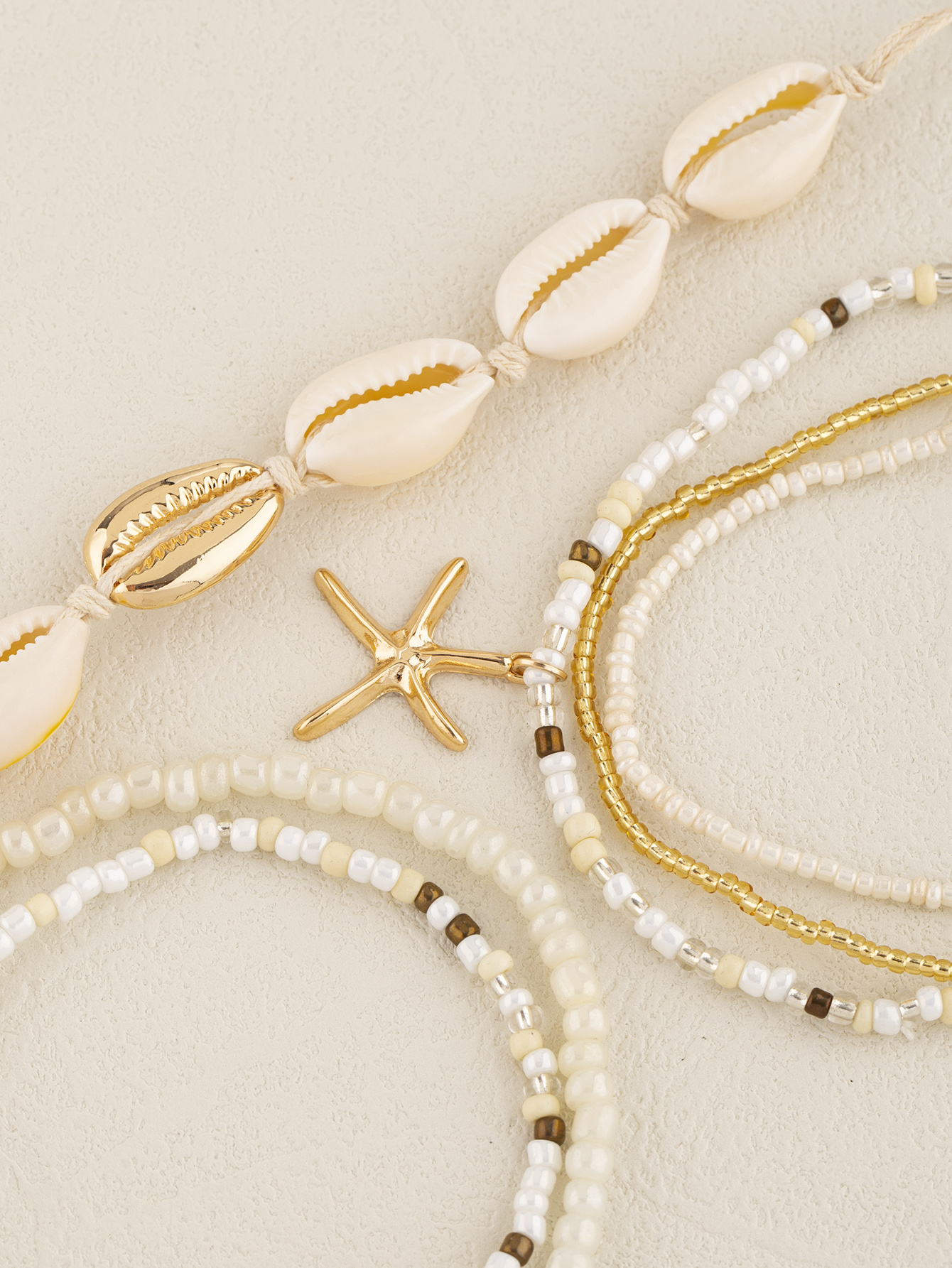 波西米亚风脚链/亚马逊脚饰/欧美爆款细节图