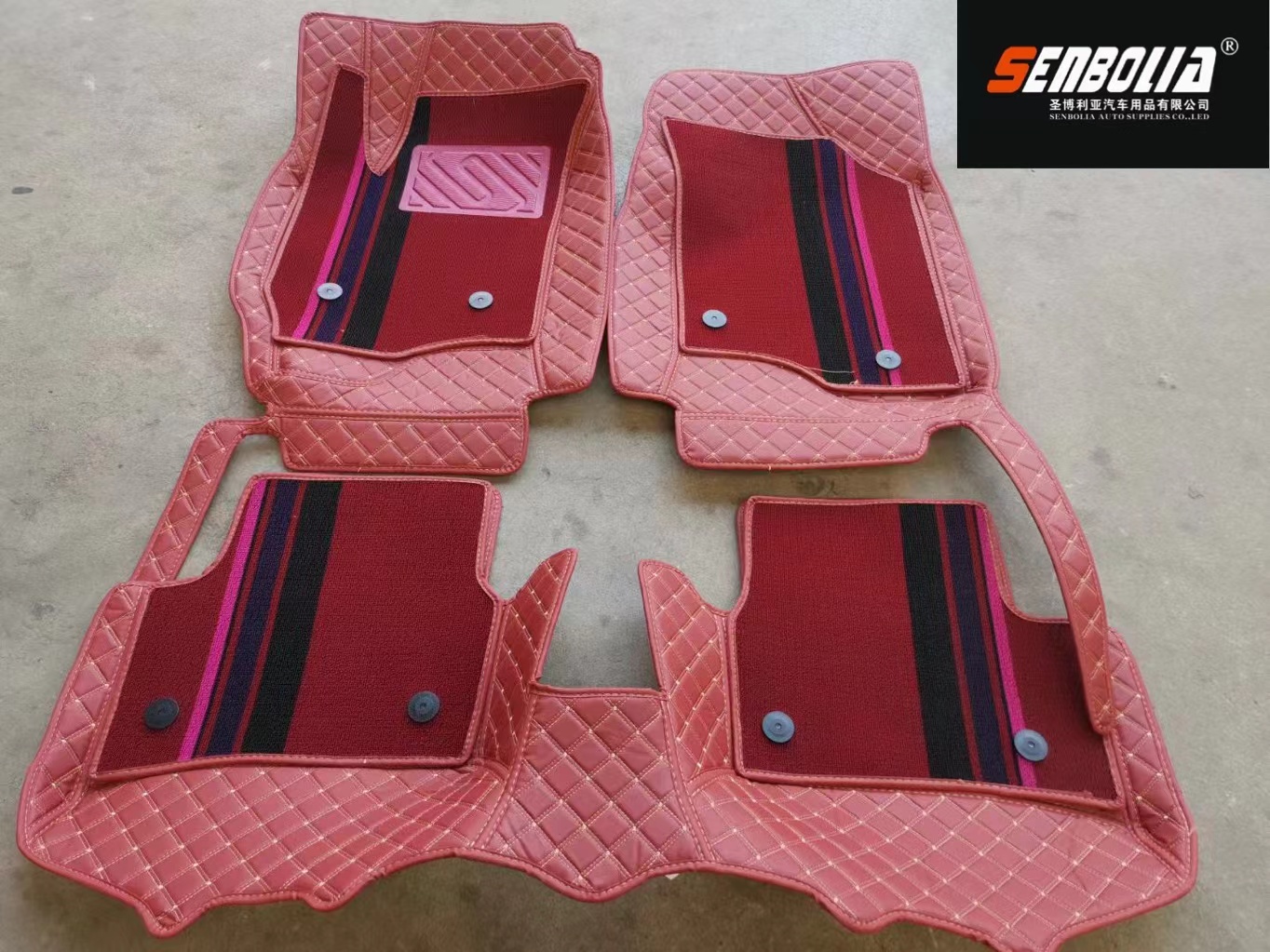 PVC-29 Special car floor mat manufacturer direct sales. Welcome to inquire and customize. Customized car products, full-package car floor MATS, full-package car floor MATS, customized car floor MATS Specification image