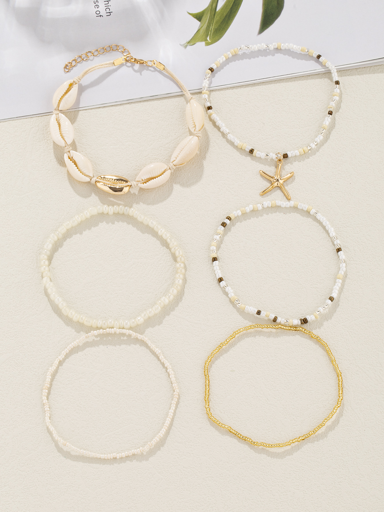 波西米亚风脚链/亚马逊脚饰/欧美爆款产品图