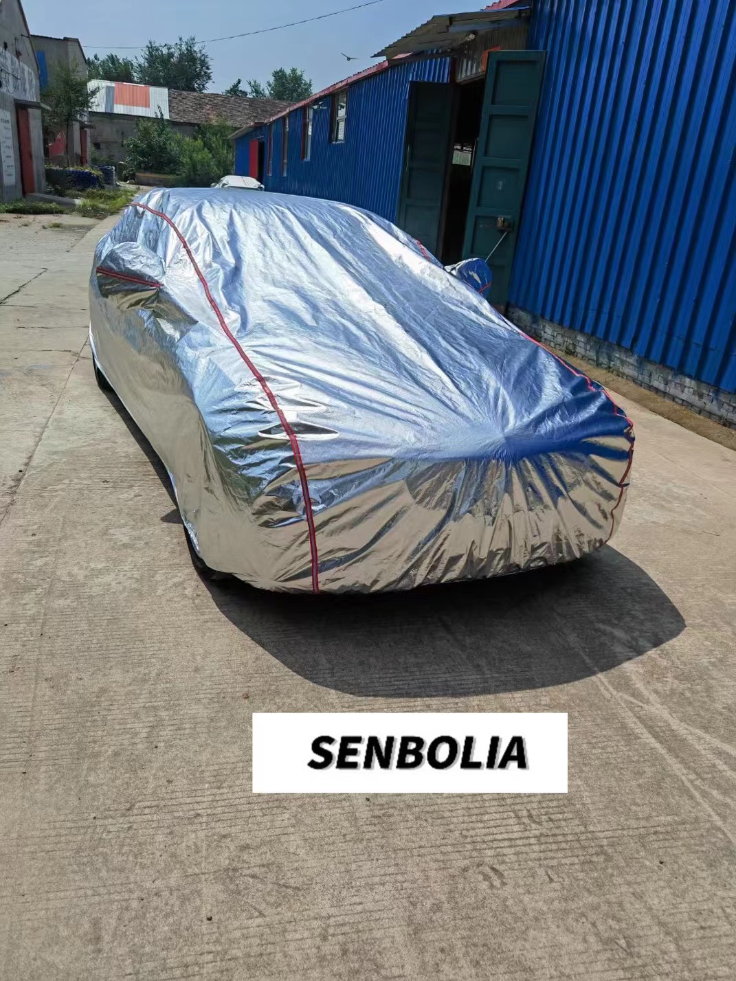 senbolia-3 Car cover waterproof 嗮 rainproof all-season universal factory direct sales welcome to purchase car supplies, car covers, waterproof clothing fabric car Item Picture