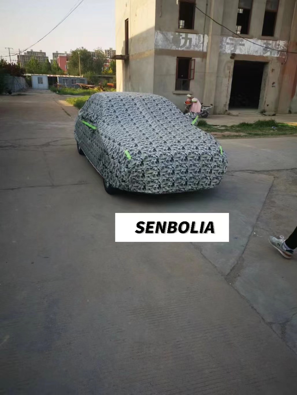 senbolia-3 Car cover waterproof 嗮 rainproof all-season universal factory direct sales welcome to purchase car supplies, car covers, waterproof clothing fabric car details Picture