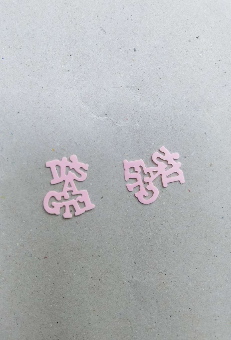 Girl letter sequins, both pVC and pet are available, Jincan 144 details Picture