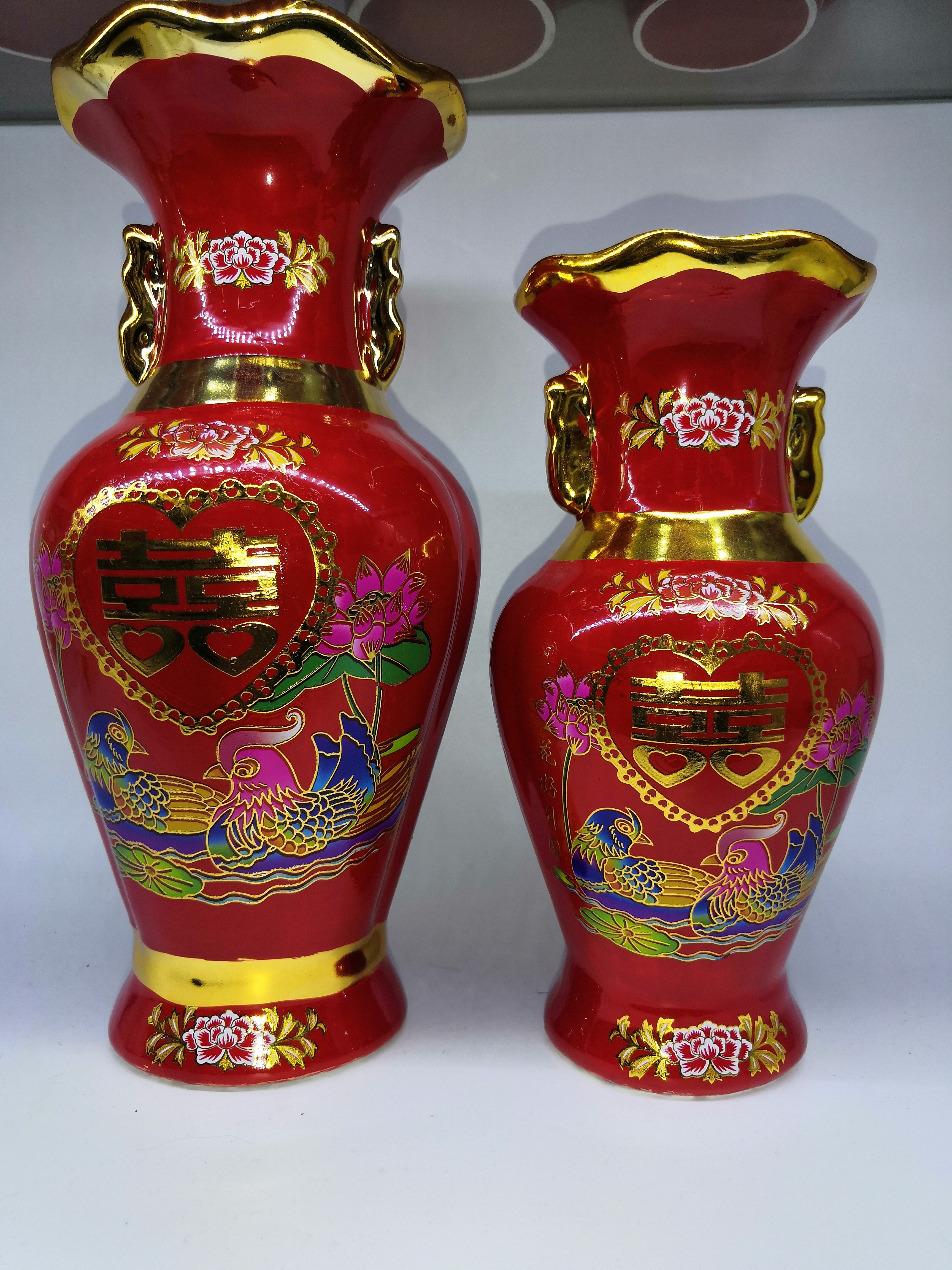 花瓶/法式花瓶/玻璃花瓶/异形花瓶/房子小摆件风水产品图