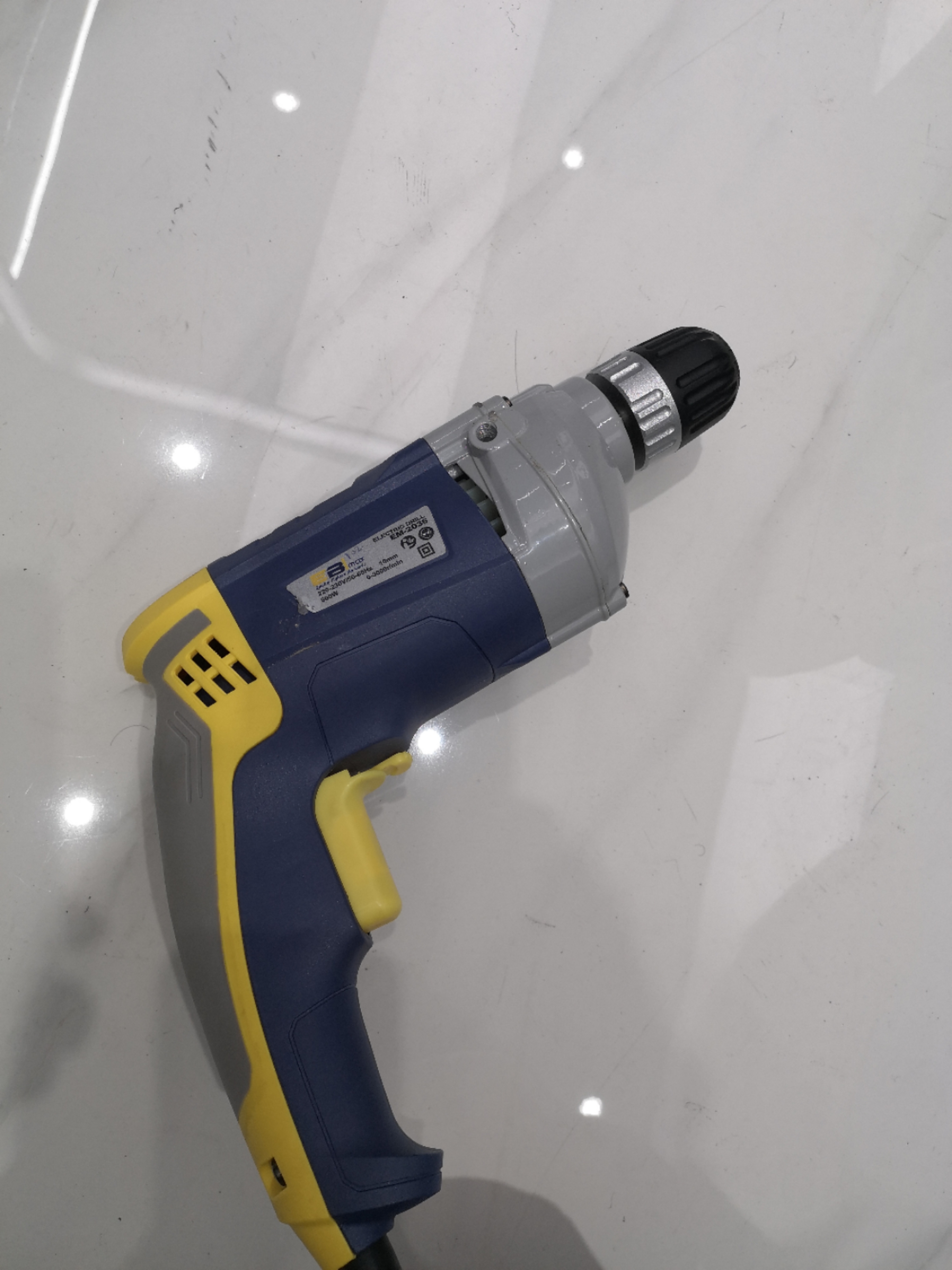 lithium drill appearance display