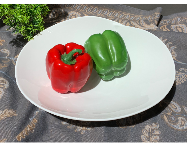 8.5-inch, 10.5-inch, 12.5-inch artistic dishes, creative stir-frying bowls, hotel supplies, Western-style salad bowls, cold dish bowls pic 6