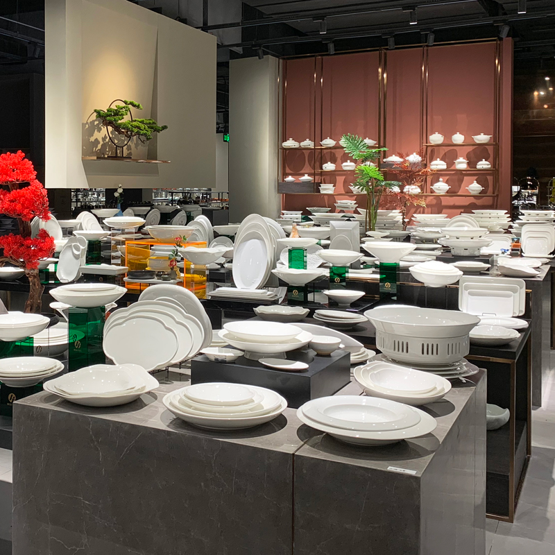 8.5-inch, 10.5-inch, 12.5-inch artistic dishes, creative stir-frying bowls, hotel supplies, Western-style salad bowls, cold dish bowls Item Picture