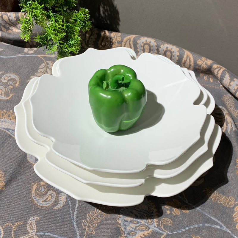 盘子/陶瓷盘/盘子碗/陶瓷盘子/不锈钢水果托盘细节图