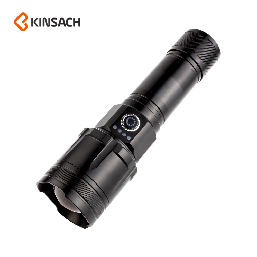 KINSACA Star Source rechargeable LED flashlight 3V 20W white laser
