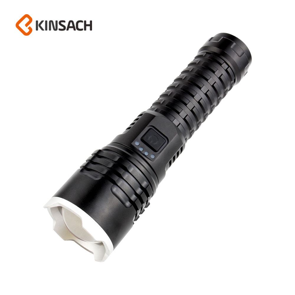 KINSACA Star Source rechargeable LED flashlight with 10W white laser