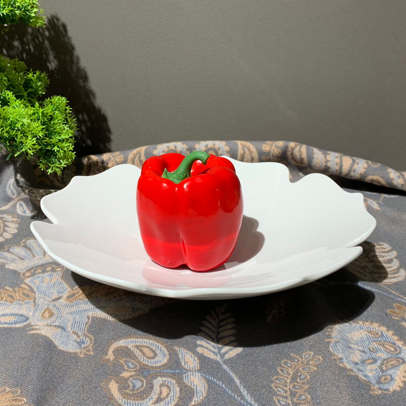 盘子/陶瓷盘/盘子碗/陶瓷盘子/不锈钢水果托盘产品图