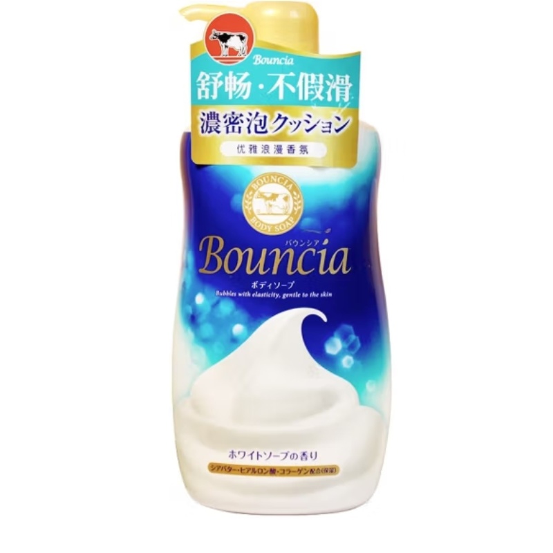 牛乳石硷美肤沐浴乳（淡雅花香）绵密浓密泡沫750ml/瓶