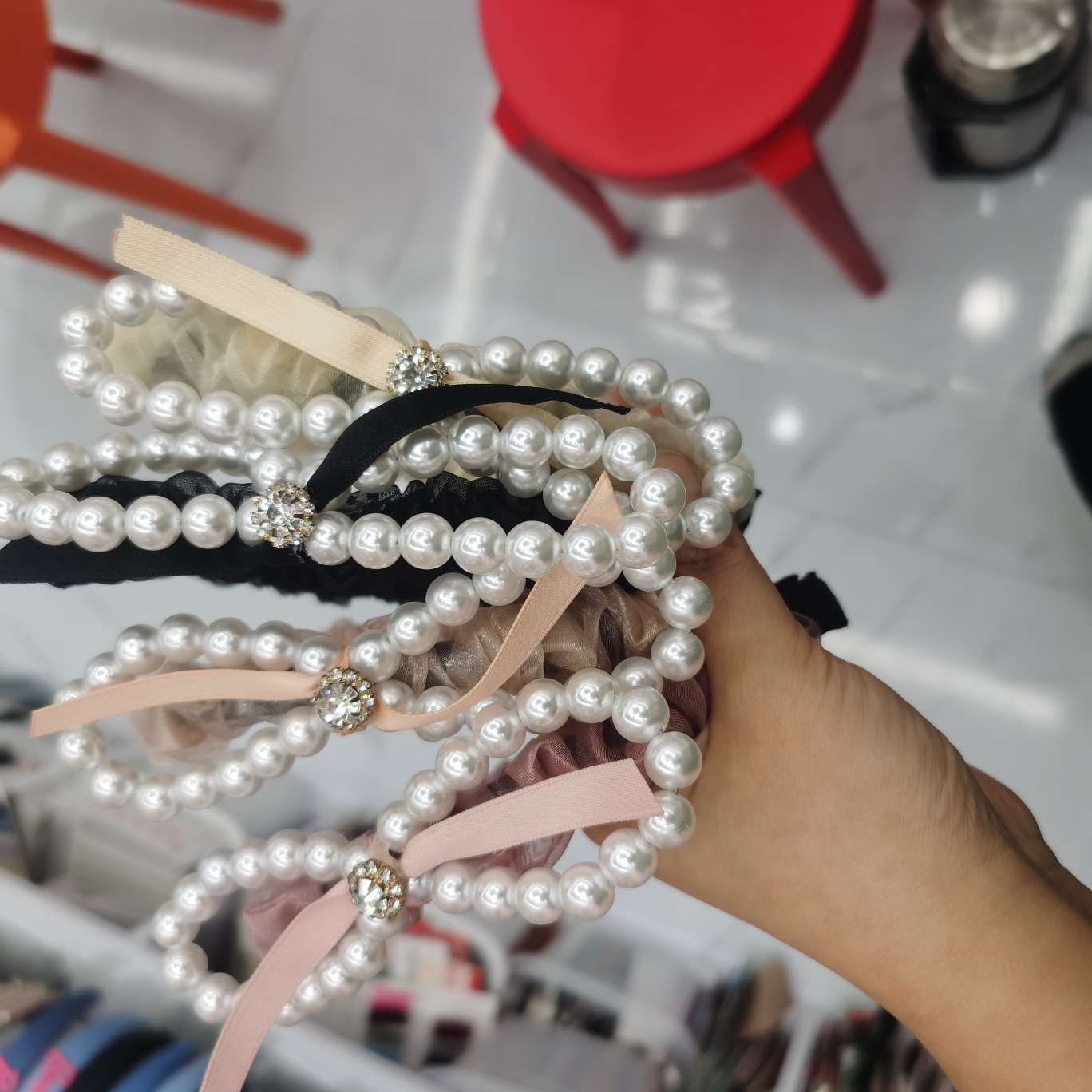 新款韩版/潮流时尚/百搭休闲/可爱头扣/头饰头圈细节图