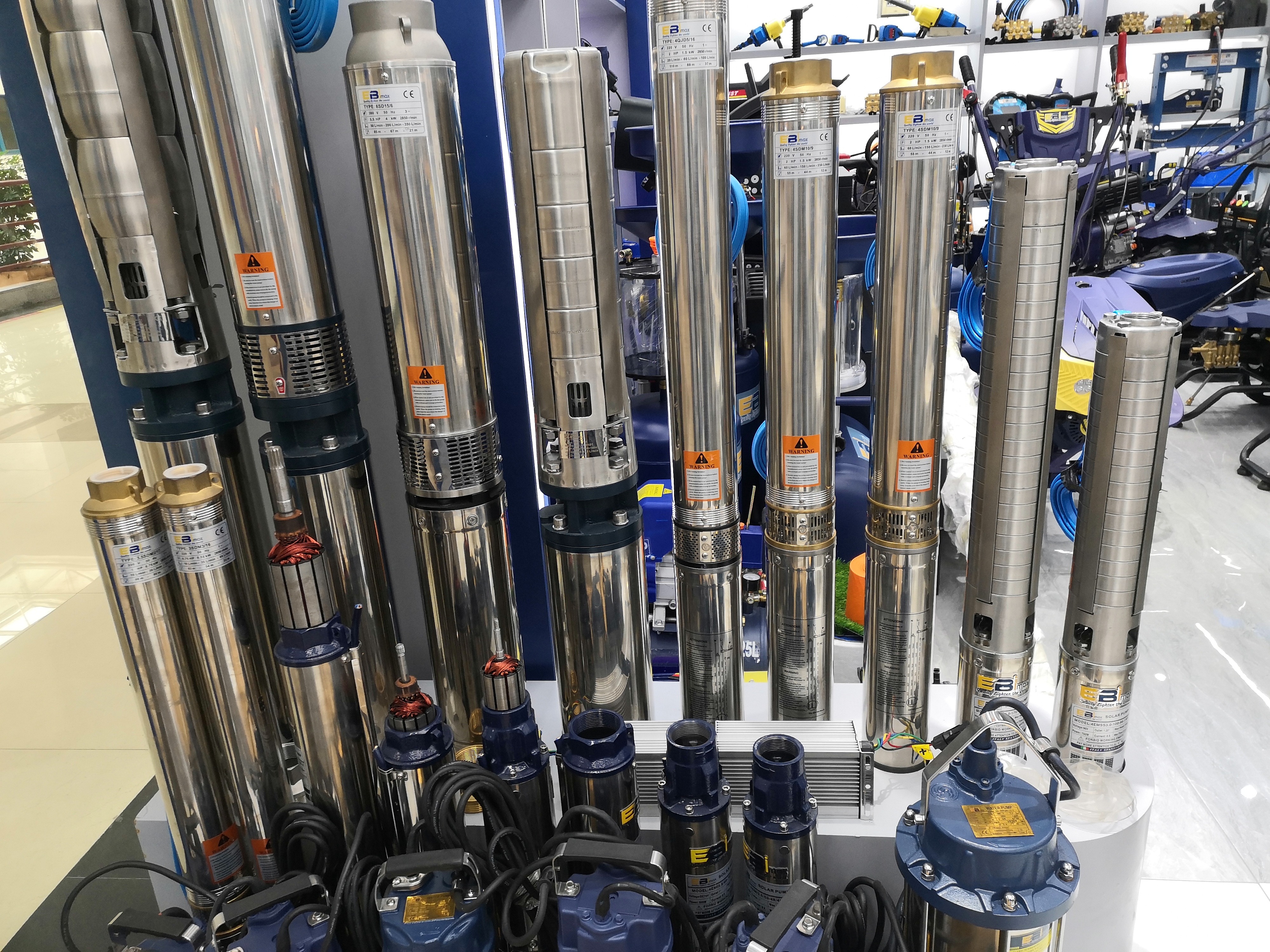 Household Stainless Steel Submersible Pump Sewage Pump Agricultural Irrigation Fish Pond Pumping Large Flow High Lift Pump