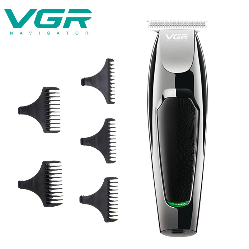 VGR030跨境电商油头电推剪 USB充电式理发器外贸剃光头理发剪批发详情图5
