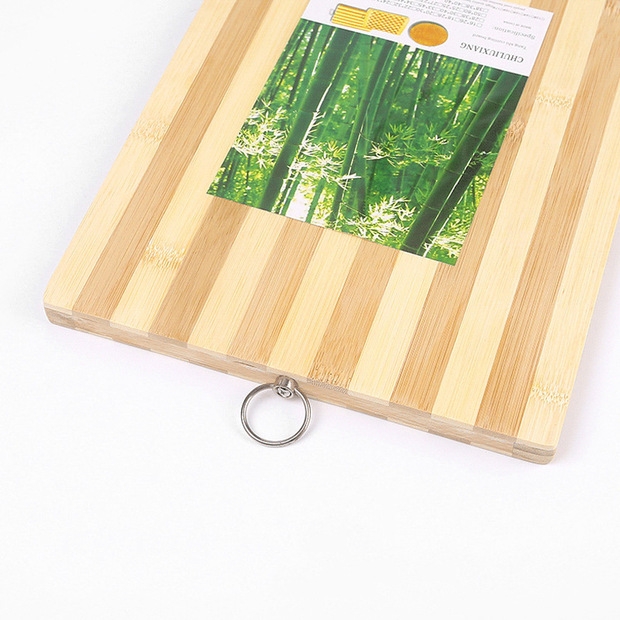 Vegetable cutting board, fruit cutting solid wood household chopping board, vegetable cutting board, thickened solid wood kitchenware collection, bamboo cutting board Specification image