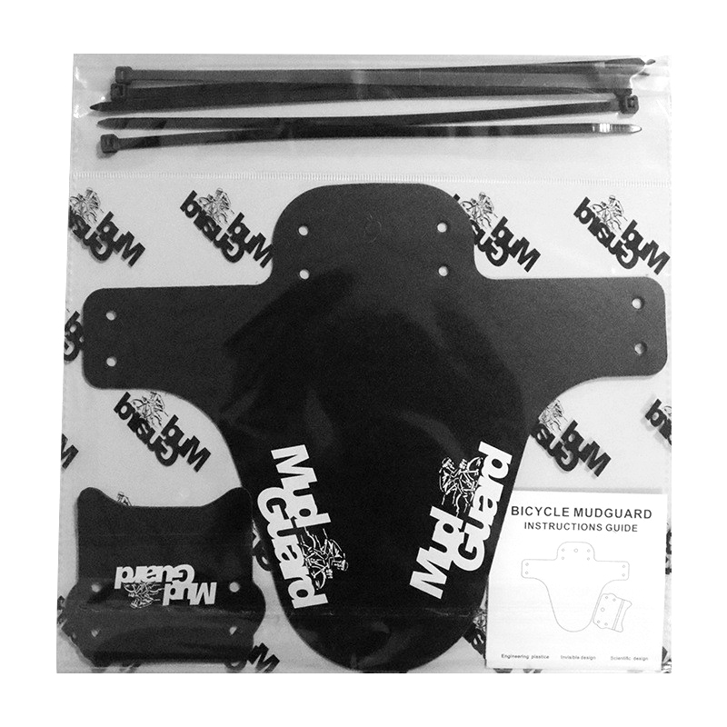 F1701G蝙蝠 山地自行车前叉挡泥板公路车泥瓦速降车迷你便携骑行泥除单车死飞车挡水板详情1
