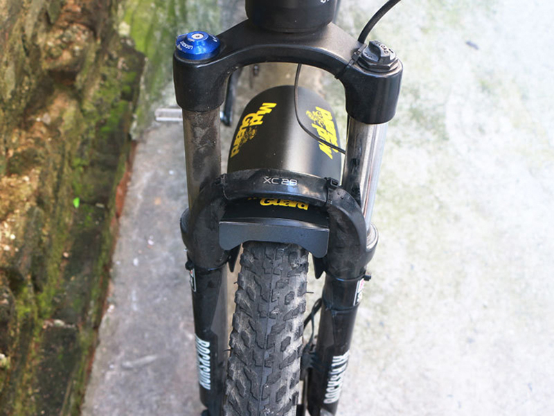 F1701G蝙蝠 山地自行车前叉挡泥板公路车泥瓦速降车迷你便携骑行泥除单车死飞车挡水板详情17