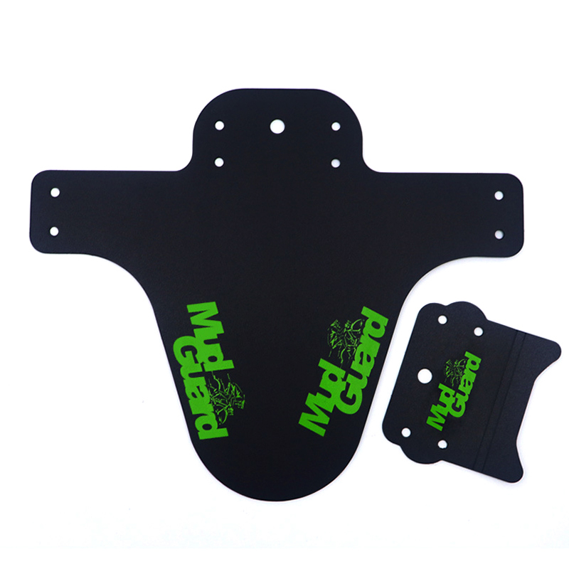 F1701G蝙蝠 山地自行车前叉挡泥板公路车泥瓦速降车迷你便携骑行泥除单车死飞车挡水板白底实物图