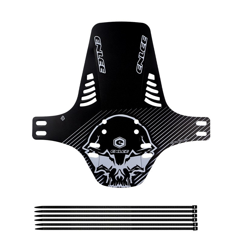 081 Mountain bike mudguard, road bike mud tile, downhill bike, Mini portable cycling mud removal, bicycle dead speed, water barrier Item Picture