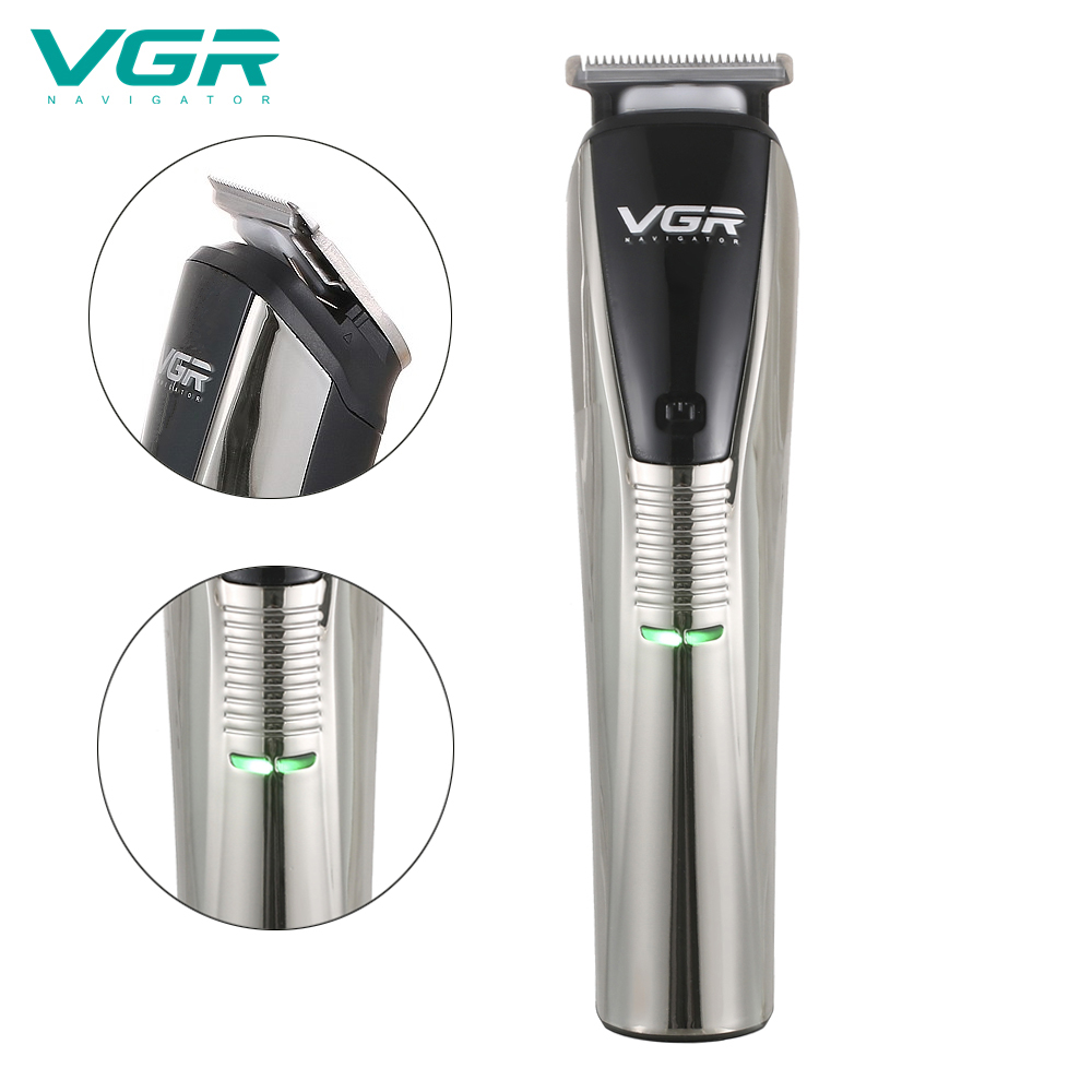 VGR029多功能理发器USB充电跨境专供男士套装电推剪剃须刀修剪器详情图2