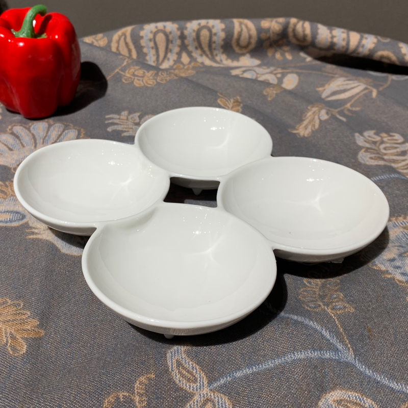 玻璃小吃盘/玻璃杯鱼尾/吐骨碟/屠刀/托盘细节图