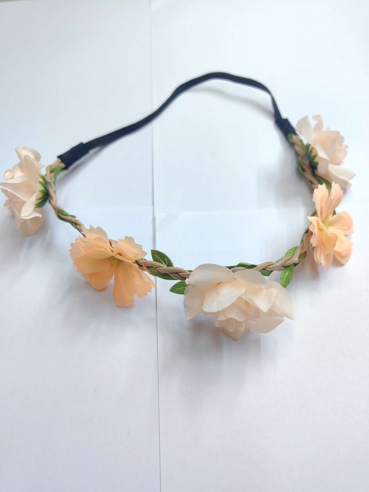 Holiday Party, Floral headband, garland, headband, Princess headband, Hawaiian style, floral headband Application Scenario