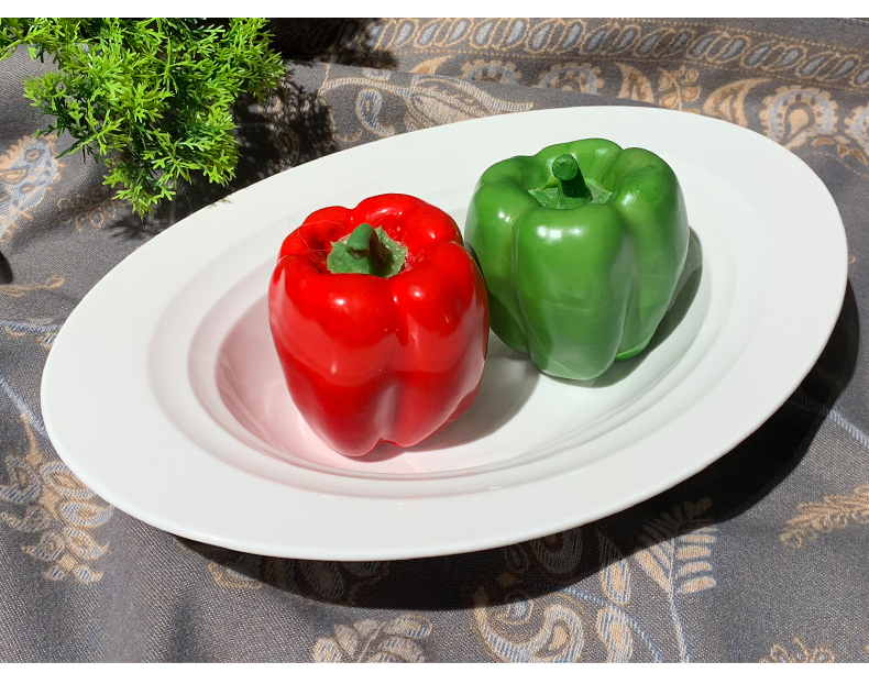 陶瓷中西餐厅盘具酒店用品后厨私房菜陶瓷炒菜盘汤碗冷菜碗批发详情6