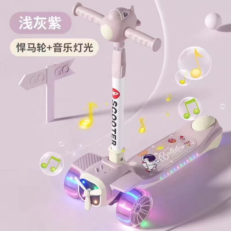 Aircraft, wheels, scooters, music, lights Specification image