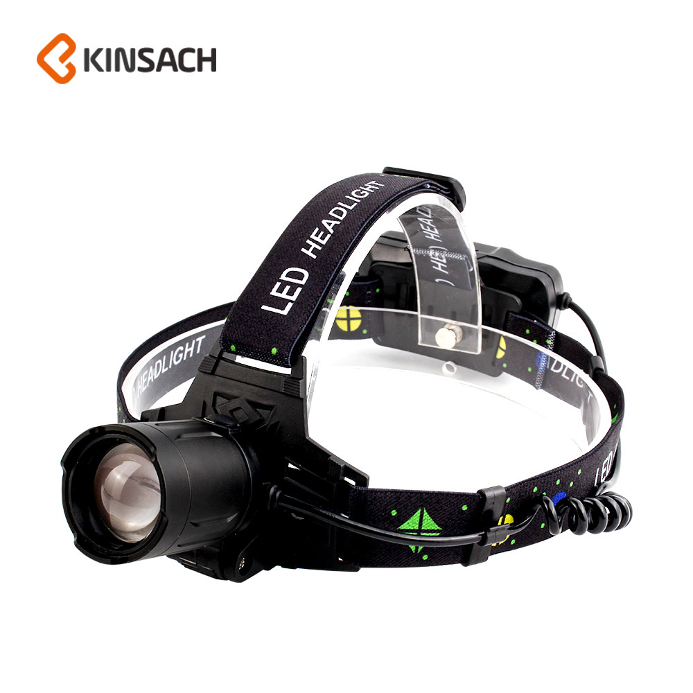 KINSACA Star Source aluminum alloy rechargeable headlamp white laser lamp bead