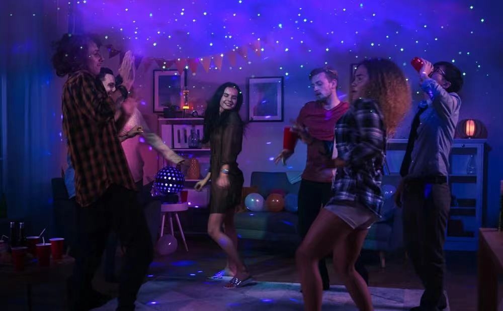 New astronaut starry sky light projection light, astronaut projection light, night light, ambient light, bedroom decoration light detail image 10