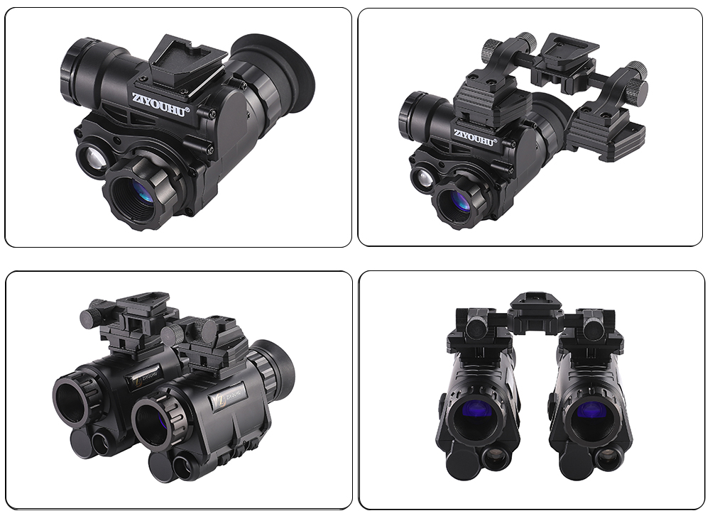 自由虎ZIYOUHU NVG-120A双筒头戴夜视仪头盔式单眼转双眼双目双筒红外高清数码夜间全黑观察详情19