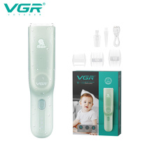 VGR155新款跨境电动剃发推子陶瓷剪自动吸发宝宝婴儿专用理发器